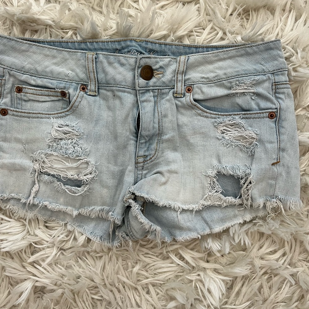 American eagle low rise festival short size 8
